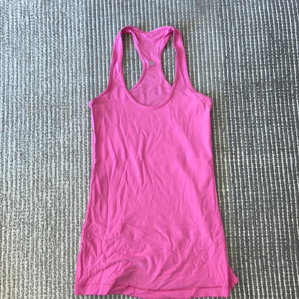 Lululemon pink tank top (size 4)